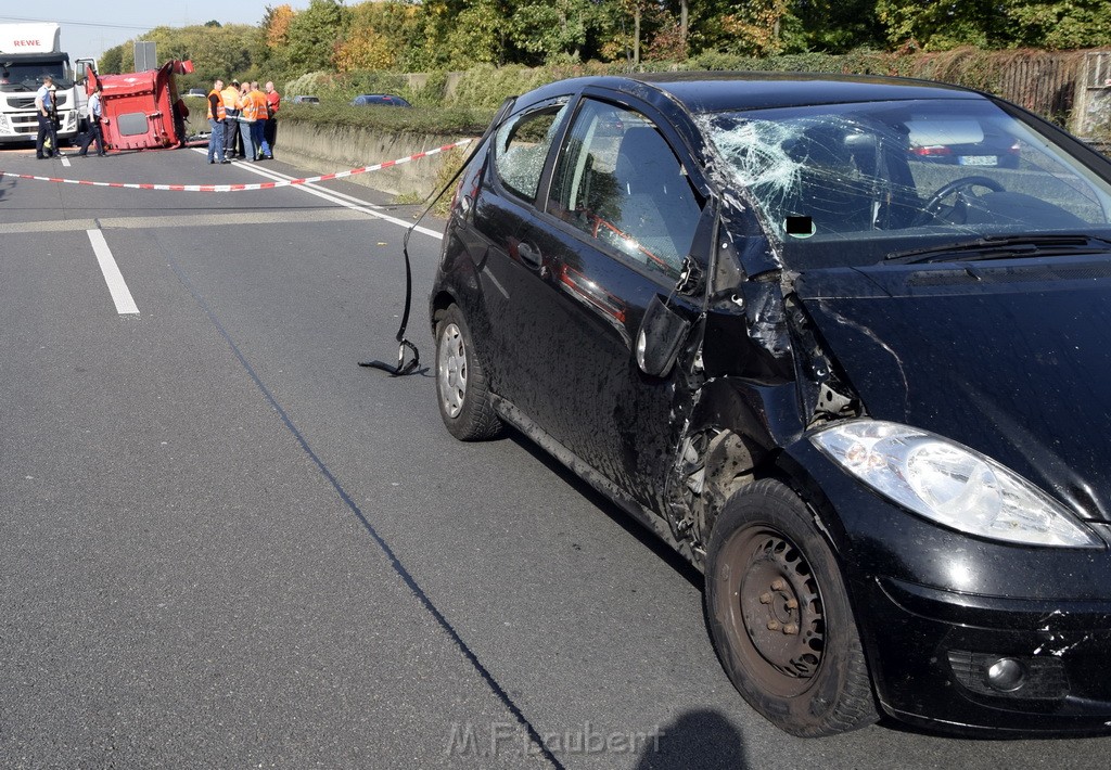 Schwerer VU PKlemm A 57 Rich Innenstadt Hoehe Koeln Chorweiler P014.JPG - Miklos Laubert